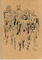 Jack Kirby Artwork, Antiek en Kunst, Kunst | Schilderijen | Modern, Ophalen of Verzenden