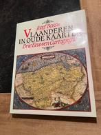 Vlaanderen in oude Kaarten, drie eeuwen Cartografie - Jozef, Gelezen, Voor 1800, Jozef Bossu, Ophalen of Verzenden