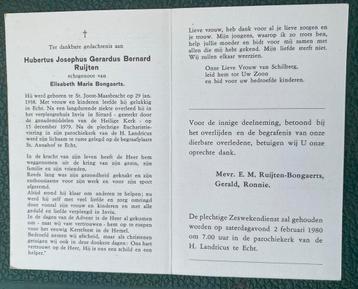 Familienaam: RUYTEN /RUIJTEN, zie omschrijving beschikbaar voor biedingen