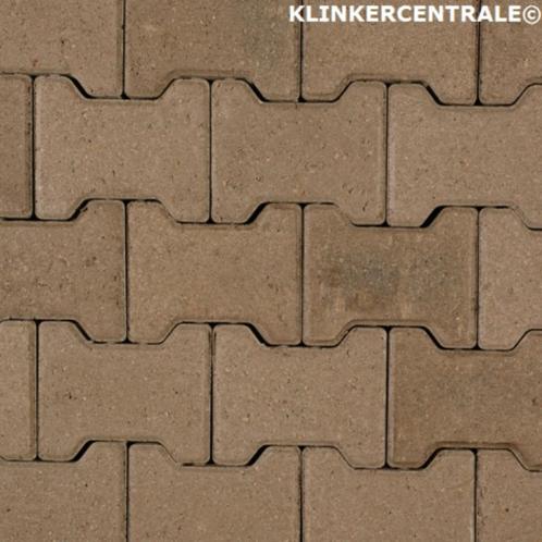 NIEUWE betonklinkers grijs H-klinkers 8cm 10cm dik KOMO H-pr, Tuin en Terras, Tegels en Klinkers, Nieuw, Klinkers, Beton, 10 m² of meer