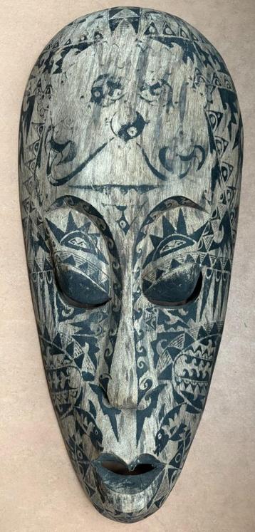 Mooi, groot houten masker, 50 cm (Maleisië?) beschikbaar voor biedingen