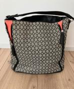 Dames shopper met ritsen, Ophalen of Verzenden, Zo goed als nieuw, Zwart, Shopper