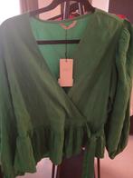 groene blouse, Ophalen of Verzenden, Nieuw, Maat 46/48 (XL) of groter, Groen