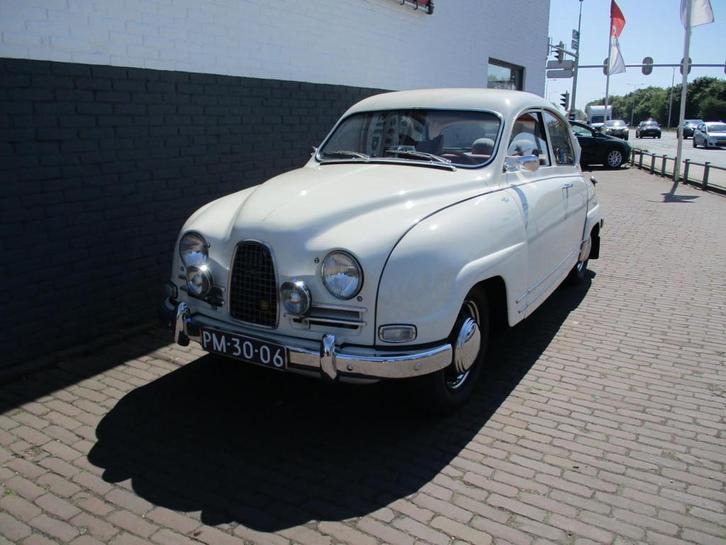 Saab 96 SPORT Monte Carlo, Auto's, Saab, Te koop, Saab 96, Benzine, Sedan, Handgeschakeld, Geïmporteerd, Wit, Overige kleuren