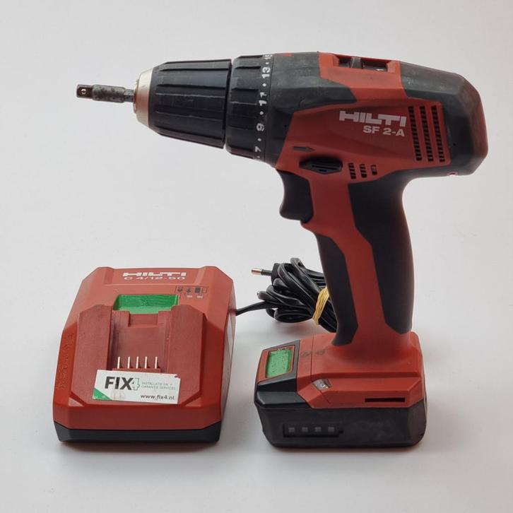 Hilti SF 2-A Boormachine | Incl accu + oplader, Doe-het-zelf en Verbouw, Gereedschap | Boormachines, Zo goed als nieuw