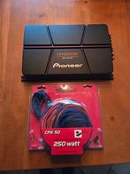 Pioneer GM-A5702 1000W Versterker + Kabelset, Ophalen of Verzenden, Zo goed als nieuw