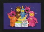 Ansichtkaart Lego Legopoppetjes Astronaut Ruimtevaarder., Ophalen of Verzenden, 1980 tot heden, Ongelopen, Kinderen