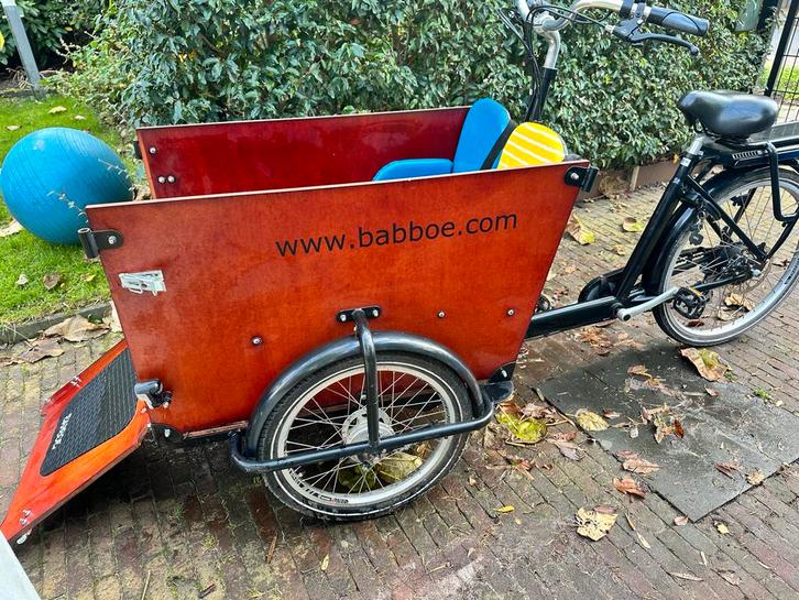 Babboe Dog Elektrisch - 3 jaar oud, Fietsen en Brommers, Fietsen | Bakfietsen, Gebruikt, Overige merken, Goederen, Elektrisch