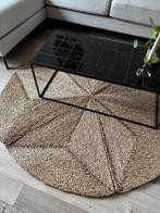 Gaaf rond vloerkleed 150cm, Huis en Inrichting, Stoffering | Tapijten en Kleden, Ophalen of Verzenden, Zo goed als nieuw, Rond