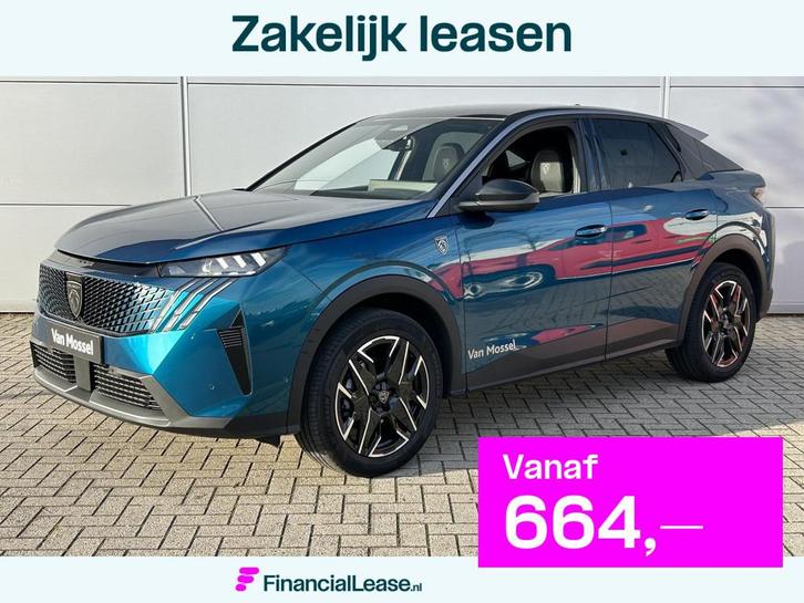 Peugeot 3008 1.2 Hybrid 145 GT | Elektrische kofferklep | 36, Auto's, Peugeot, Bedrijf, Lease, Financial lease, 360° camera, ABS