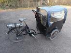 Troy e-bakfiets opknapper, Fietsen en Brommers, Fietsen | Bakfietsen, 4 kinderen of meer, Gebruikt, Huif, Ophalen