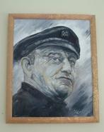 schippers en vrouwen   schilderijen Jac Caljouw  Arnemuiden, Ophalen