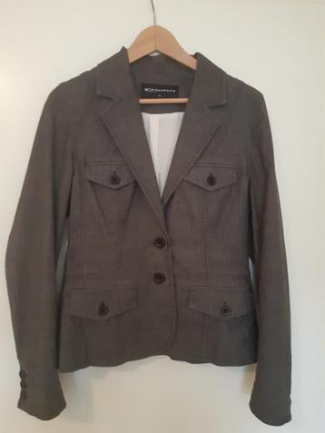 Expresso colbert blazer jasje grijs maat 38 beschikbaar voor biedingen