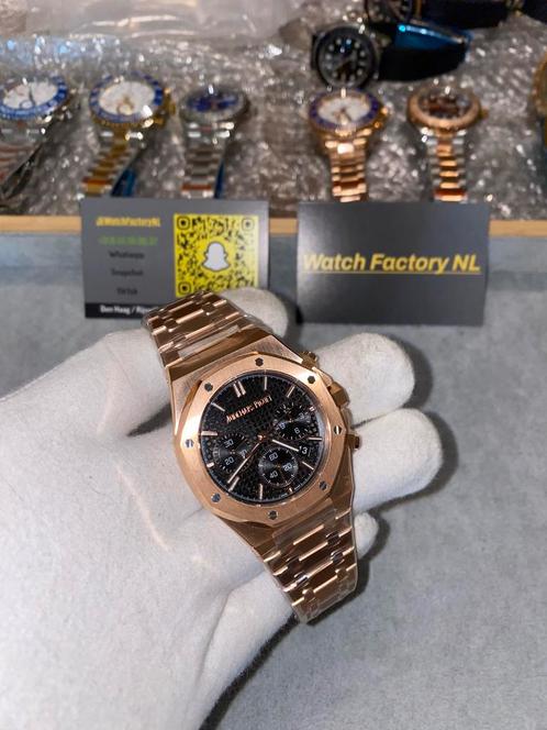 Audemaurs Piguet | Royal Oak Chronograph Rose Super, Sieraden, Tassen en Uiterlijk, Horloges | Heren, Nieuw, Polshorloge, Overige merken