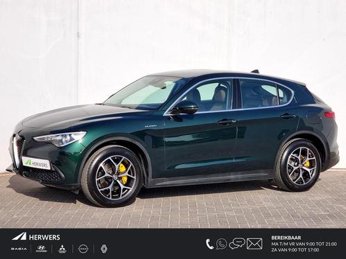 Alfa Romeo Stelvio 2.0 T AWD Super Q4 Automaat / Lederen Bek, Auto's, Alfa Romeo, Bedrijf, Te koop, Stelvio, 4x4, ABS, Achteruitrijcamera