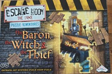 Escape Room the Game - The Baron, The Witch & The Thief beschikbaar voor biedingen