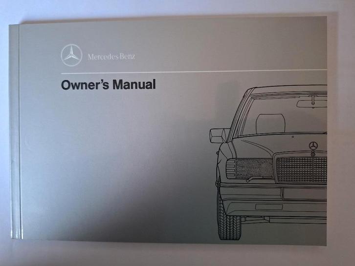 Mercedes E-klasse W124 07/1991 Diesel Turbo 4Matic, Auto diversen, Handleidingen en Instructieboekjes, Ophalen of Verzenden