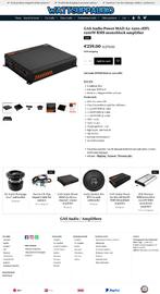 GAS Audio Power A2-1200.1DFL 1200WRMS Monoblok versterker, Auto diversen, Autospeakers, Info@optimount.nl, Nieuw, Ophalen of Verzenden