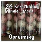 24 minnie Mouse kerstballen, Verzamelen, Disney, Ophalen of Verzenden, Nieuw, Beeldje of Figuurtje