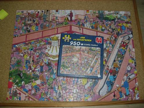 Jan van Haasteren puzzel De uitverkoop 950 st e.a., Hobby en Vrije tijd, Denksport en Puzzels, Zo goed als nieuw, Legpuzzel, 500 t/m 1500 stukjes