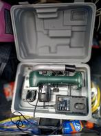 Mini Cirkelzaag met Accu en Oplader in Koffer, Doe-het-zelf en Verbouw, Gereedschap | Boormachines, Ophalen of Verzenden, Gebruikt