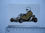 sticker Karts race racing strip retro sns, Verzenden