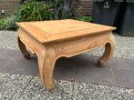 Salon tafel (2x dezelfde), Huis en Inrichting, Tafels | Salontafels, Ophalen, Gebruikt, 50 tot 100 cm, Vierkant