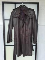School Rag Paris leren jas - Vintage, Maat 38/40 (M), Bruin, School Rag Paris, Ophalen of Verzenden