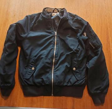 Bomberjack blauw jongens mt 146/152 zgan beschikbaar voor biedingen
