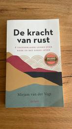Mirjam van der Vegt - De kracht van rust, Ophalen, Zo goed als nieuw, Overige onderwerpen, Mirjam van der Vegt