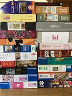 20 moderne A-merk puzzels, compleet, per stuk te koop, Ophalen of Verzenden, 500 t/m 1500 stukjes, Legpuzzel, Zo goed als nieuw