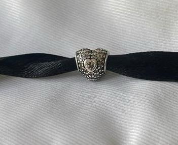 Pandora Bedel Zilver ‘In my Heart’ beschikbaar voor biedingen