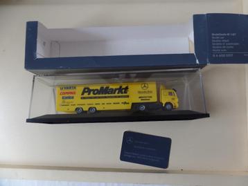 Mercedes trekker / oplegger Pro Markt (Herpa)  beschikbaar voor biedingen