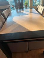 Mooie Eettafel - Stevig en Stijlvol!, Huis en Inrichting, Tafels | Eettafels, Gebruikt, 100 tot 150 cm, Ophalen of Verzenden, Vijf personen of meer