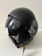 Piloot helm inclusief blank en zwart vizier, Overige merken, Dames, L, Tweedehands