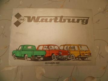 Wartburg sedan station en pickup (trans) beschikbaar voor biedingen