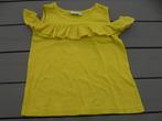 Geel shirtje NAME IT, Kinderen en Baby's, Kinderkleding | Maat 116, Name it, Meisje, Gebruikt, Ophalen of Verzenden