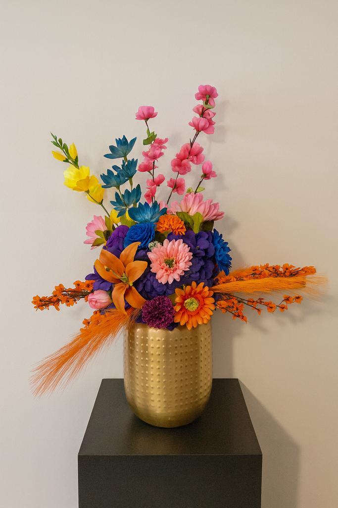 Luxe Kunstboeket (65-80cm) - Onderhoudsvrij!, Huis en Inrichting, Woonaccessoires | Kunstplanten en Kunstbloemen, Nieuw, Binnen