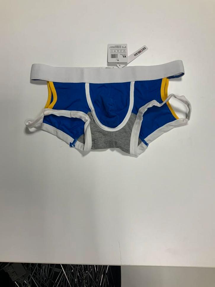 Spannende boxer taille 38cm, gratis verzonden, Kleding | Heren, Ondergoed, Boxer, Blauw, Ophalen of Verzenden
