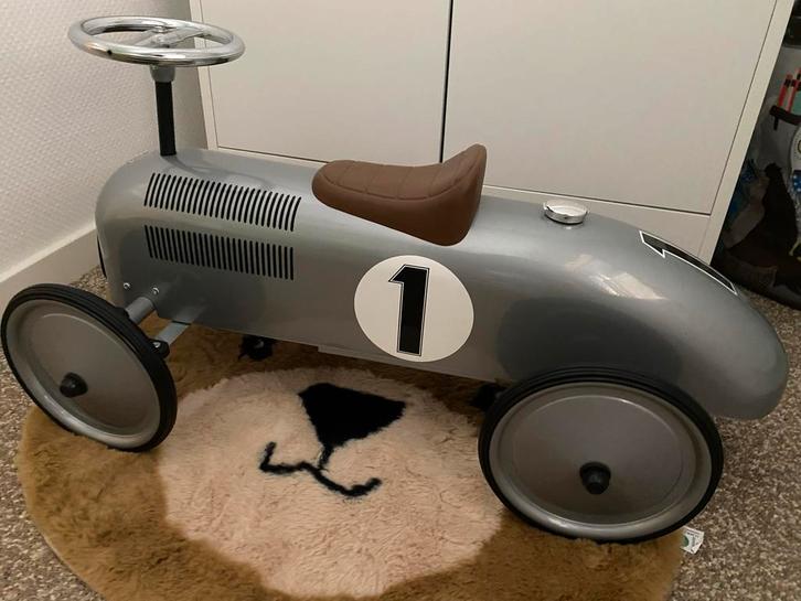 Retro Loopauto - Roller Racer (als deco gebruikt), Kinderen en Baby's, Speelgoed | Speelgoedvoertuigen, Zo goed als nieuw, Ophalen