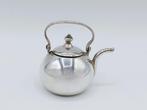 Zilveren miniatuur waterketel, J. Borduur, Amsterdam, 1754, Antiek en Kunst, Antiek | Goud en Zilver, Verzenden, Zilver