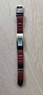 Guess design dameshorloge te koop, Staal, Guess, Ophalen of Verzenden, Leer