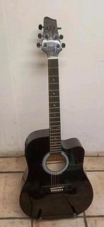 Stagg Semi-Akoestische Gitaar 4/4 Western Cutaway, Ophalen of Verzenden, Gebruikt, Semi-solid body, Overige merken