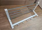 Ikea Tjusig Kapstok Wit 79 cm 5 haken, Gebruikt, Minder dan 100 cm, Hout, Ophalen