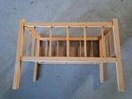 Houten poppenbedje, Kinderen en Baby's, Speelgoed | Poppen, Ophalen of Verzenden, Babypop