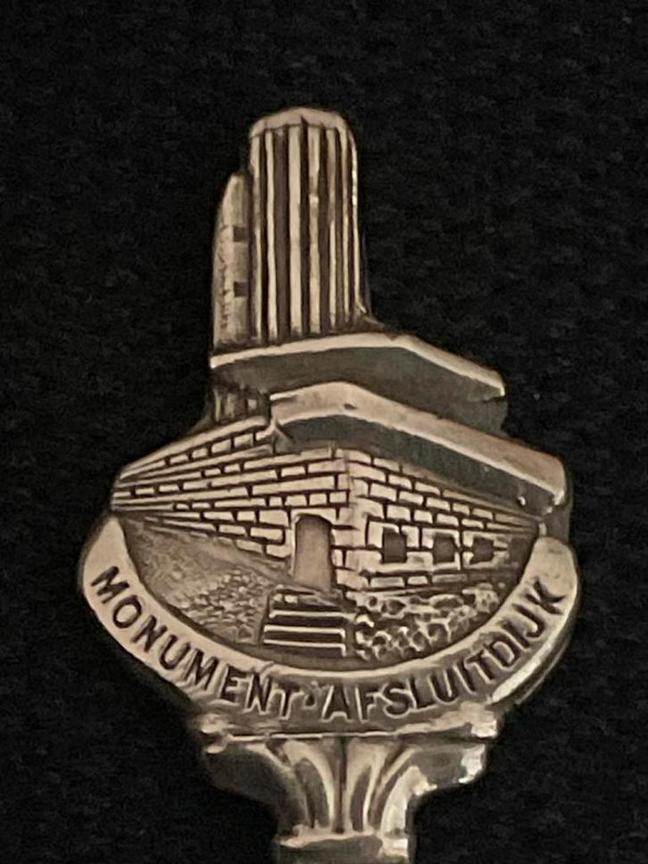 Lepeltje van de Afsluitdijk, Antiek en Kunst, Antiek | Bestek, Ophalen of Verzenden