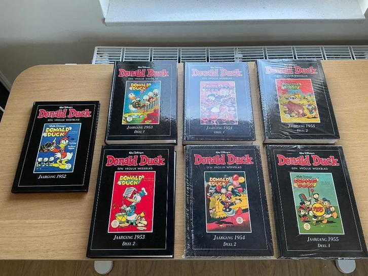 Donald Duck stripboeken facsimile Hardcover van de 1e 4 jaar, Boeken, Stripboeken, Nieuw, Meerdere stripboeken, Ophalen