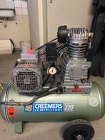Creemers Compressor 220 - Gebruikt, Doe-het-zelf en Verbouw, Compressors, Ophalen, Gebruikt, 6 tot 10 bar, Minder dan 200 liter/min