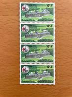 4x Wereldconferentie Tuberculose Filantropische Uitgifte, Frankeerzegel, Ophalen of Verzenden, Postfris, Postfris