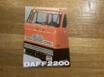 DAF F2200 Brochure - 1974, Ophalen of Verzenden, Zo goed als nieuw, Overige merken